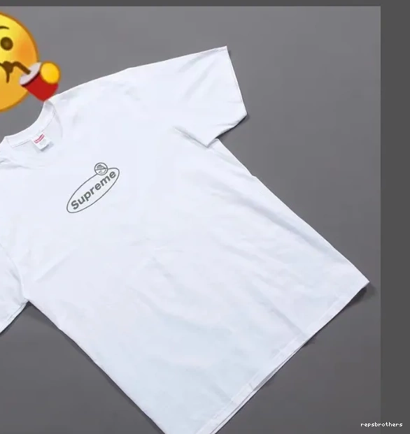 T-shirt S Tee XL Banner White Warning Logo Short M L Warning Black and sleeved 22FW 0624